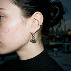Lunar Moth Earrings